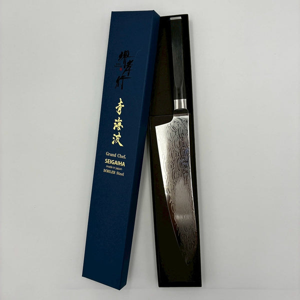 堺孝行 グランドシェフ 青海波 牛刀 ダマスカス45層鋼洋包丁